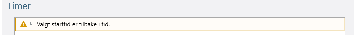 timebestillingvarselmeldingpatimen
