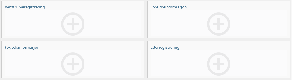 Dokumenter tilgjengelig via dokumentkort i Vekstkurve