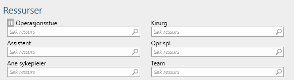 redigeroperasjonressurser