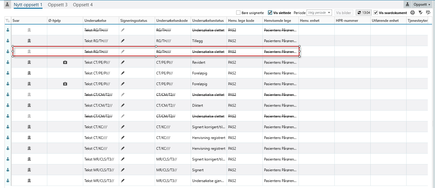 Radiologiske undersøkelser