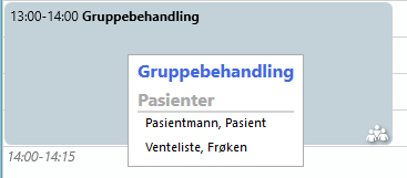 gruppebehandling