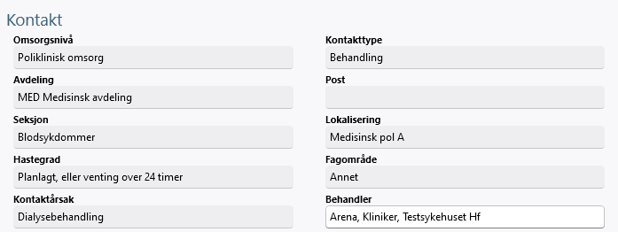 seriebestilling kontakt