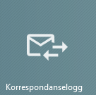 Ikon for korrespondanselogg